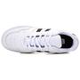 Imagem de Tenis Masculino Casual Sneaker Original Sapatenis - Branco/Preto + Relógio + Meia