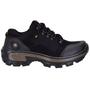 Imagem de Tenis Masculino Coturno Adventure Couro Trabalho Trilha Montanhismo Pesca Militar Preto