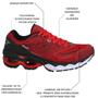 Imagem de Tenis Masculino Esportivo Wave Force 20 Caminhada/Corrida 