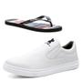 Imagem de Tenis Masculino Sapatenis Casual Polo + Chinelo