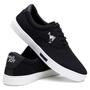 Imagem de Tenis Masculino Sapatenis Polo Joy Confortavel Casual Preto