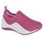 Imagem de Tênis Meia Infantil Flex Pink Branco Kidy 164-1308-0303