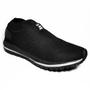 Imagem de Tênis Meia Masculino Slip On Sem Cadarço Calce Fácil Com Elástico Macio Conforto