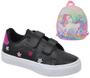 Imagem de Tênis Menina Estrela Glitter Feminino Infantil + Mochila Unicórnio