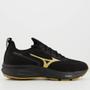 Imagem de Tênis Mizuno Cool Ride 2 Preto e Dourado