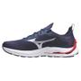 Imagem de Tênis Mizuno Mirai 5 Corrida Marinho e Vermelho - Masculino