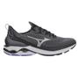 Imagem de Tênis Mizuno Mirai 6 Corrida Grafite e Azul - Masculino