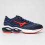 Imagem de Tênis Mizuno Wave Creation 23 Masculino - Azul e Vermelho