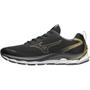 Imagem de Tênis Mizuno Wave Dynasty 5 Masculino Preto e Dourado