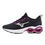 Imagem de Tênis Mizuno Wave Frontier 14 Feminino - Preto e Rosa