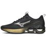 Imagem de Tênis Mizuno Wave Frontier 14 Masculino - Preto