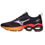 Imagem de Tênis Mizuno Wave Frontier 15 - Masculino - Preto-Vermelho