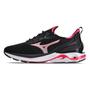 Imagem de Tênis Mizuno Wave Mirai 6 - Feminino - Preto-Rosa