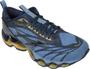 Imagem de Tênis Mizuno Wave Prophecy 11 Azul e Dourado