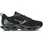 Imagem de Tênis Mizuno Wave Stratos 2 - Masculino - Preto-Preto