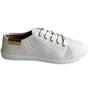 Imagem de Tênis Moleca Casual Feminino Branco Texturizado 5605.412