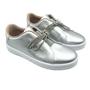 Imagem de Tênis Moleca Flat Form com Brilho Prata 5791107