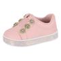 Imagem de Tenis Molekinha Com Flores No Cabedal - 2131.120.9569