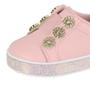Imagem de Tenis Molekinha Com Flores No Cabedal - 2131.120.9569