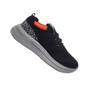 Imagem de Tenis molekinho preto cinza laranja 2850.311 gaspea knit