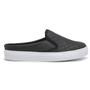 Imagem de Tênis Mule Feminino Slip On Calcanhar Aberto Babuche Preto