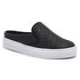 Imagem de Tênis Mule Feminino Slip On Calcanhar Aberto Babuche Preto