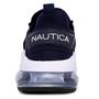 Imagem de Tênis Nautica Air Cushion, tênis de corrida com cadarço, masculino, azul marinho