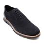 Imagem de Tênis Nautica Wrenwood 3 Oxford Dress Knit para homens pretos 10US