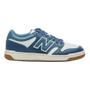 Imagem de Tênis New Balance 480 Low Marinho e Branco Masculino