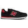 Imagem de Tênis New Balance 500 V2 Masculino - Preto e Vermelho