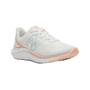 Imagem de Tênis New Balance Fresh Foam Arishi V4 Branco e Laranja Feminino