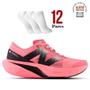 Imagem de Tenis New Balance Fuelcell Rebel V4 Feminino + 12 Pares de Meias