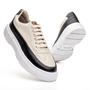 Imagem de Tenis Oversized  Melburk Sneaker Masculino Estiloso Sola Alta