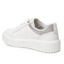 Tenis pegada 212103 01 branco+prata Imagem de Tenis pegada 212103 01 branco+prata