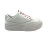 Imagem de Tênis Pink Cats Flat Form com Brilho Branco 4345