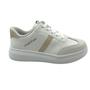 Imagem de Tênis Pink Cats Flat Form com Cadarço Branco 4641