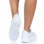 Imagem de Tênis Plataforma Feminino Branco Confortável Estilo Shoes