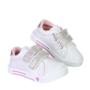 Imagem de Tenis Princesa Star Brilho Infantil Feminino Meninas Baby Branco