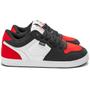 Imagem de Tênis Qix Skate Urban Low Preto Vermelho Branco