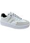 Imagem de Tênis Ramarim Feminino Flatform Casual 2491103 Branco Prata