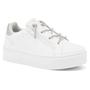 Imagem de Tenis ramarim feminino flatform com ziper e brilho 23-97207