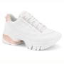 Imagem de Tênis Ramarim Flatform Fly High Tratorado Feminino - Branco e Rose