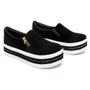 Imagem de Tenis Sapato Sapatenis Salto Alto Feminino Yate Slip-On