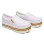 Imagem de Tenis Sapato Sapatenis Salto Alto Feminino Yate Slip-On