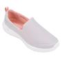 Imagem de Tênis Skechers Go Walk Joy Feminino - Cinza  e Coral