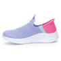 Imagem de Tênis Skechers Ultra Flex 3.0 Infantil - Fresh Time - Lilás e rosa