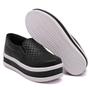 Imagem de Tenis Slip On Casual Autem Originals Basico com Costura Matelasse Sola Alta Reta