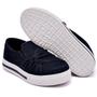 Imagem de Tênis Slip On Casual Dk Shoes com Detalhe em Laço e Sola Borracha com Listra