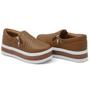 Imagem de Tênis Slip On Casual Dk Shoes com Ziper Lateral e Sola Borracha com Listras