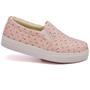 Imagem de Tênis Slip On Casual Estampado Dk Shoes com Elástico e Sola Borracha Confortável